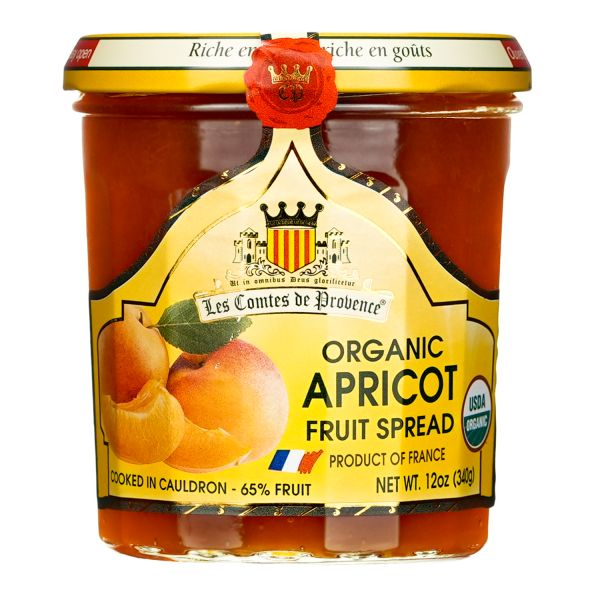 Apricot Fruit Spread, Organic