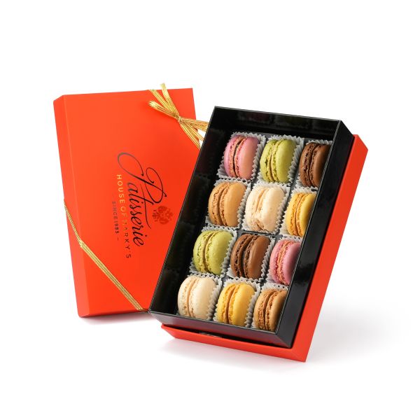 French Almond Macarons, 12 pcs