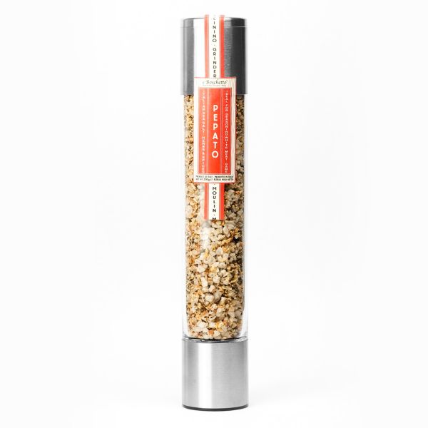 Peppercorn (Pepato) Spice & Herb Mix, Metallic Grinder