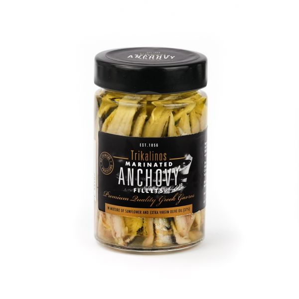Marinated Greek Anchovy Fillets in EVOO