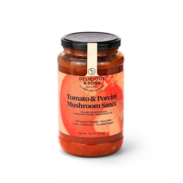 Tomato & Porcini Mushroom Sauce, Organic 