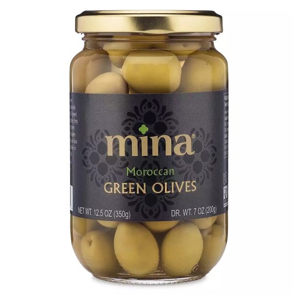Pitted Green Olives, Morrocan