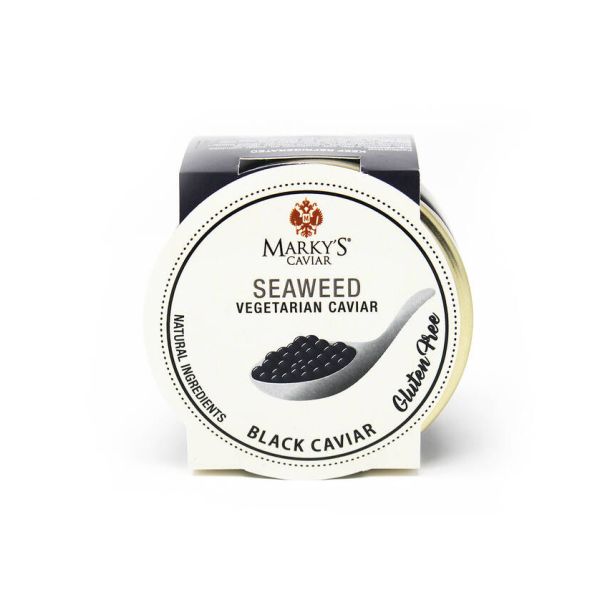 Marky's - Seaweed Vegetarian Caviar - 015408 4 oz (113 g) Jar - Front