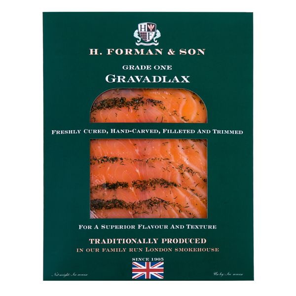 H. Forman & Son - Smoked Scottish Salmon, Gravadlax - 020905 4 oz (113 g) - Front