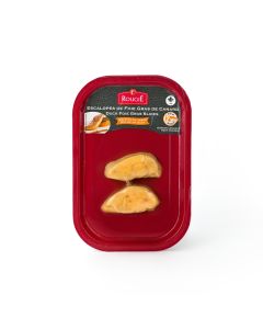 Duck Foie Gras Slices by Rougie - 2 Slices