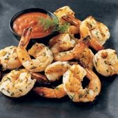 Grilled Shrimp with Truffle Oil Vinaigrette