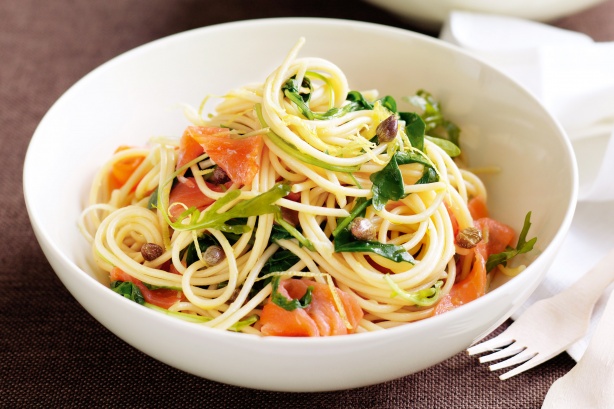 salmon pasta